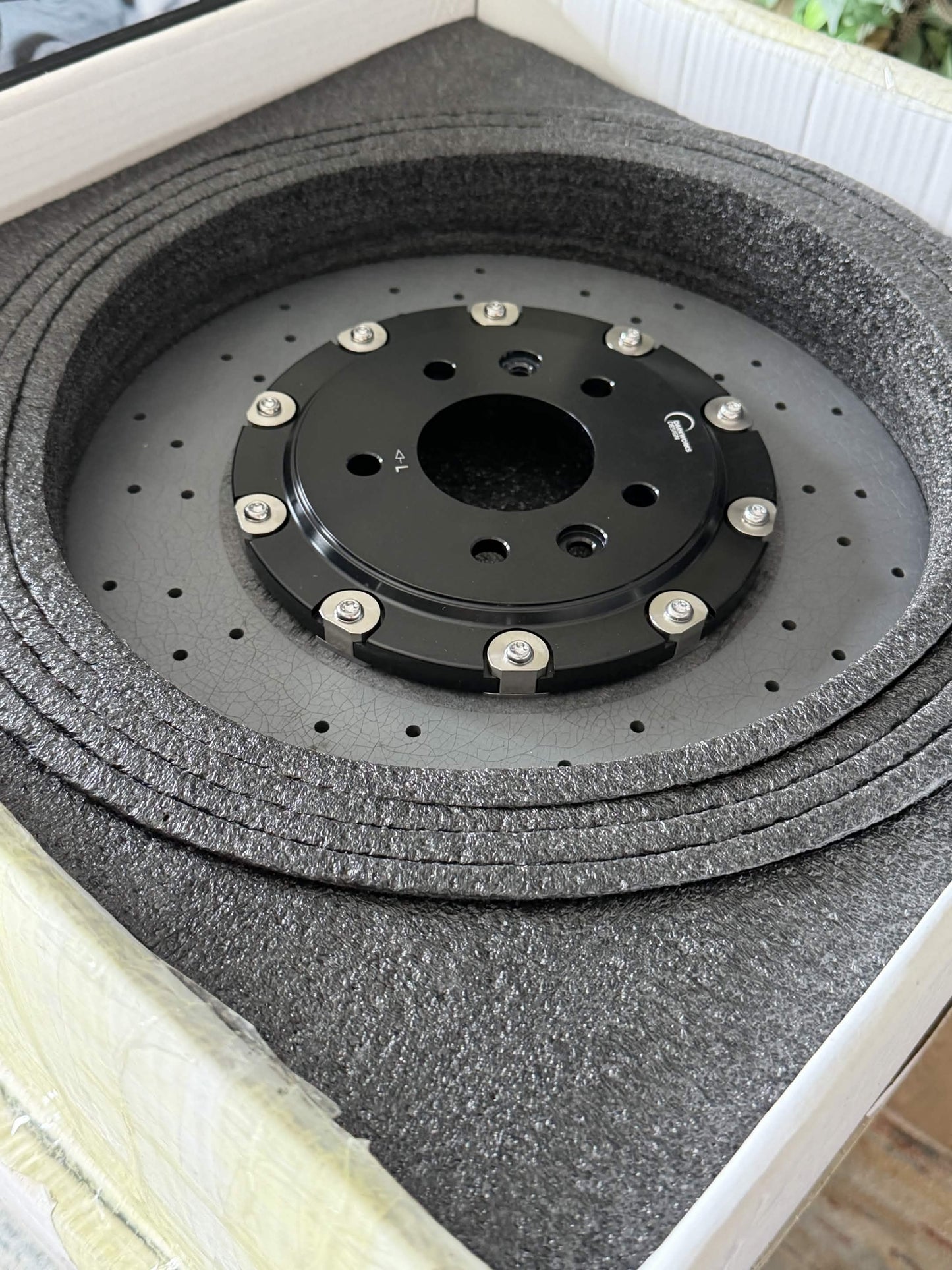 Emira carbon ceramic rotors