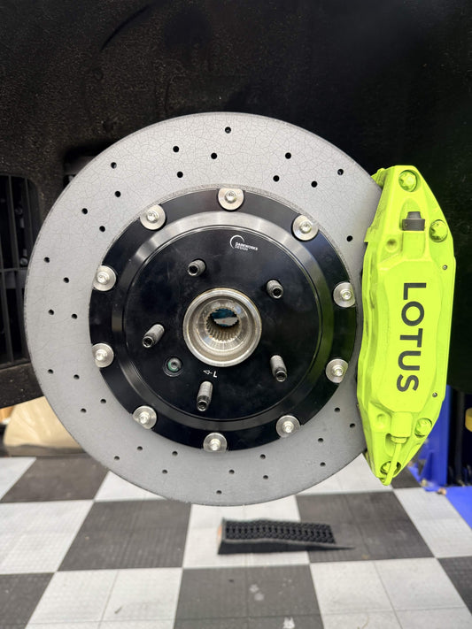 Emira carbon ceramic rotors