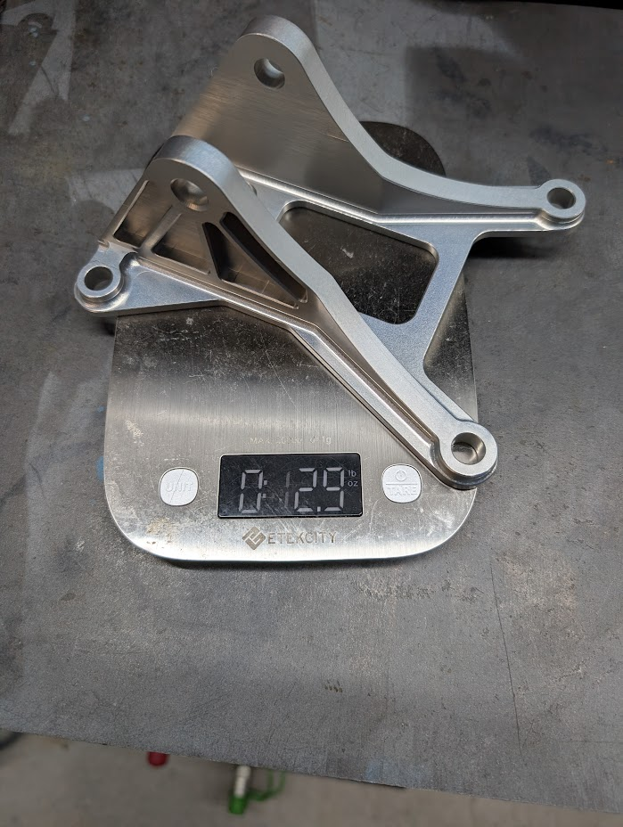 Front damper top mount set for Emira